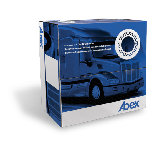 Abex Air Disc Rotor Carton